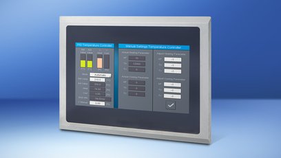 7-Inch Operating Panel with Stainless Steel Front: The ETT 736