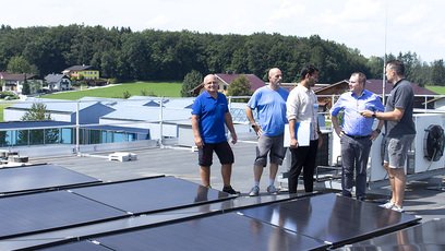 Neue Photovoltaik-Anlage