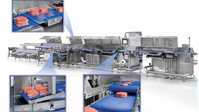 Modular Hamburger Production Line
