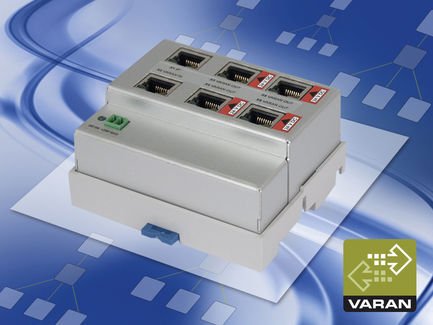 VARAN-Splittermodul VSV 046 ermöglicht flexible Netzwerktopologien