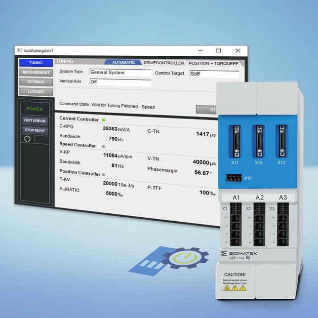 Autotuning for Servo Drives MDD 2000