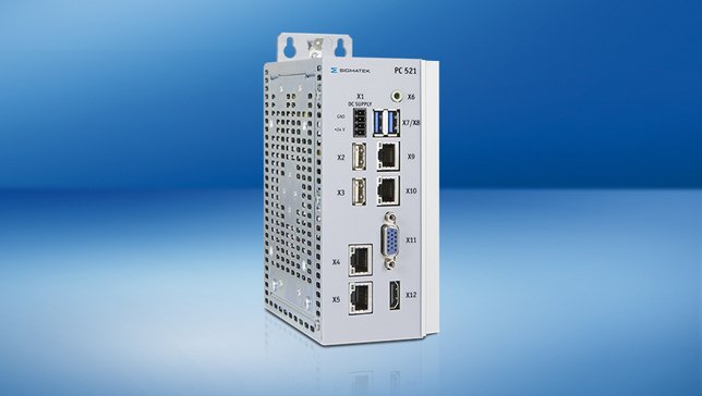 Außen kompakt, innen viel Platz für Daten: Der PC 521