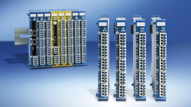 S-DIAS Serie wächst weiter mit vielen neuen I/O-Modulen