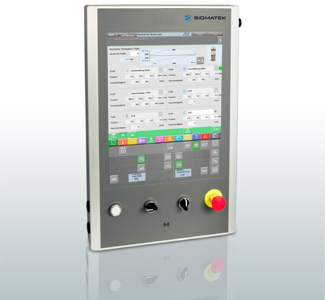 ETV 1941 Control Panel with Tactile Touch Screen