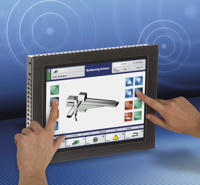 Easy to use: Clear and Safe Operation with Dual-Touch Panels