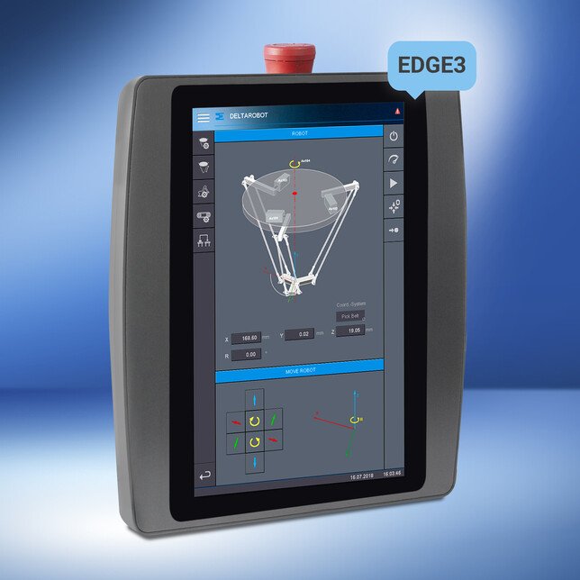 Handheld Operating Panel with Multitouch and Visualization Power: The HGT 1053