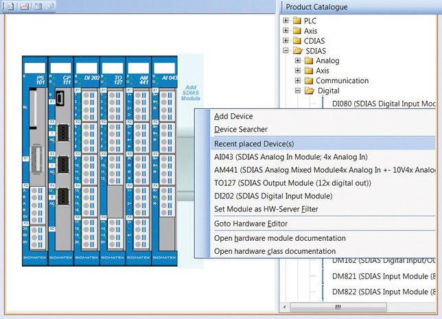 Graphical Hardware Editor: Detail-true Simulation of the Actual Hardware