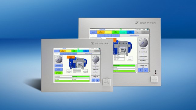Control Panels with Anodized Aluminium Front