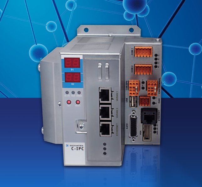 Hohe Performance kompakt verpackt: Der C-IPC mit Intel®-Atom™-Prozessor