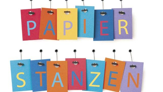 Papier stanzen im Akkord