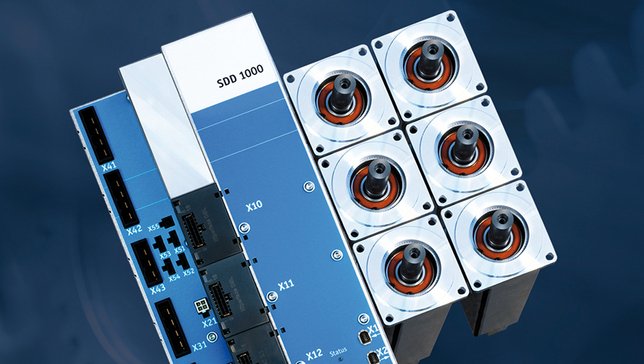 Bis zu 6 Motoren pro Servodrive ansteuern