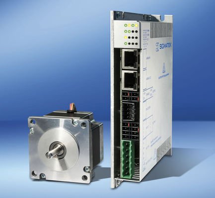 The VST 012 Controls compact Stepper Motors up to 10 A