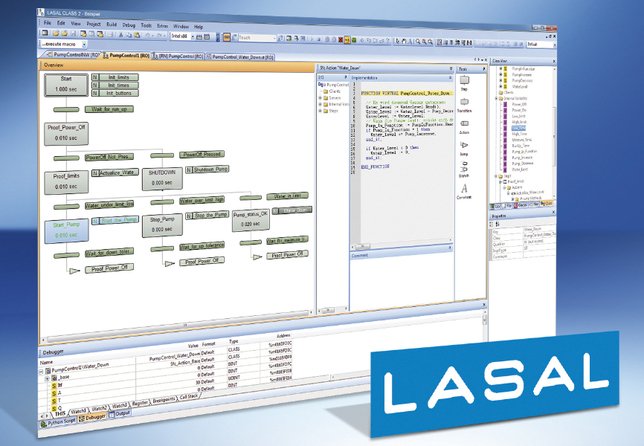 Engineering Tool LASAL: Nun auch in SFC programmieren