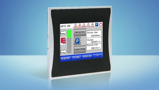 Bedienen im 3,5-Zoll-Format: Das Einbaupanel ETT 312