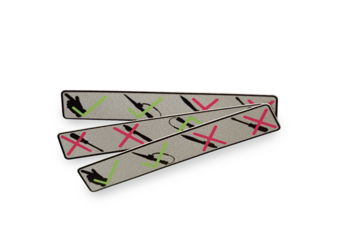 Touch operation label - Accessories