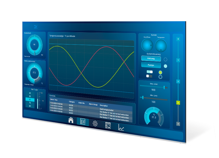 LASAL VISUDesigner - Web Visualization